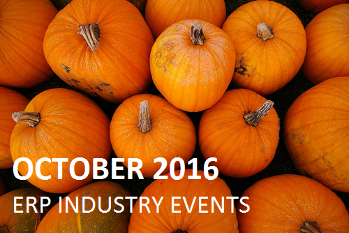 October 2016 | ERP Industry Events