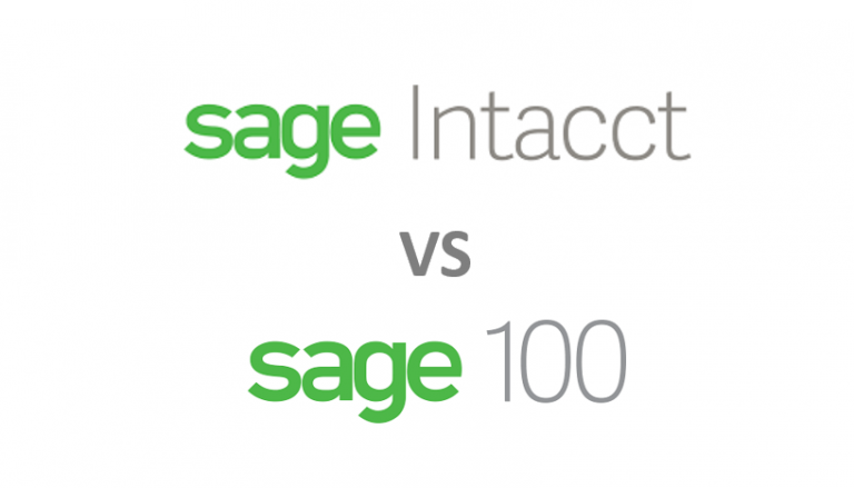 ERP ACCOUNTING SOFTWARE COMPARISON: Intacct vs Sage 100